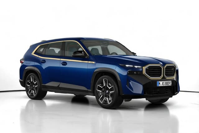Bmw Xm M Marina Bay Blue Metallic Color Image